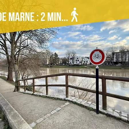 Cocon Au Calme - Jardin Privatif - Bords De Marne Apartamento Champigny-sur-Marne